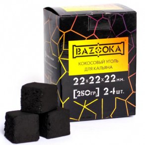 Уголь кокосовый Bazooka 0.25 кг
